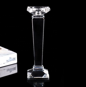 MH-ZT154 <span class=keywords><strong>Cristal</strong></span> Verre Chandelier Grands Refoulés Votive En Verre <span class=keywords><strong>Cristal</strong></span> <span class=keywords><strong>Bougeoir</strong></span> - Product Image 3