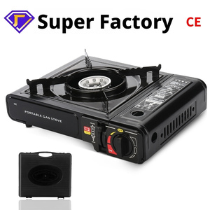 Fornello a Gas Butano Portatile con Protezione dal Vento, <span class=keywords><strong>Stufa</strong></span> da Campeggio per BBQ e Hot Pot - Product Image 2
