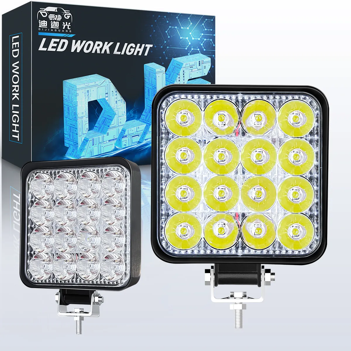 12V 24V Universal Auto LED Arbeit Fahren Zusatz licht Auto Spotlight Offroad 4x4 Würfel LED Off Road Nebels chein werfer LED Pods Licht