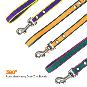 Laisse pour chien en PVC rayé, durable et imperméable, longue laisse d'entraînement pour l'appel et le camping - Product Image 5