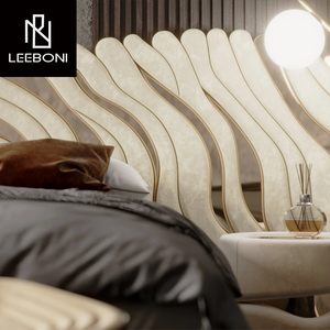 Fabricante de Muebles Personalizados de Diseño de Lujo para Proyectos de Apartamentos y Villas en China, Muebles de Dormitorio, Cama - Product Image 3