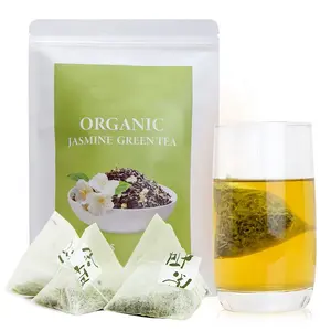 T233 Offre Spéciale thé à feuilles en vrac thé vert jasmin avec sac