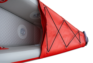 Kayak Gonfiabile da Pesca 2 Posti Top Vendite 2026, Canoa Pieghevole Drop Stitch per Acque Bianche e Mare con Accessori - Product Image 2