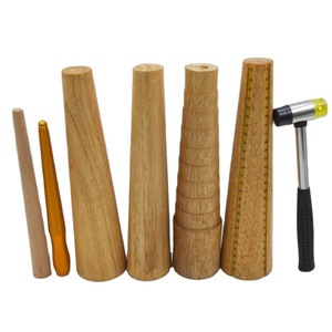 Bộ Dụng Cụ Đo Trang Sức Chất Lượng Tốt, Vòng Tay Hình Bầu Dục Bằng Gỗ - Product Image 1