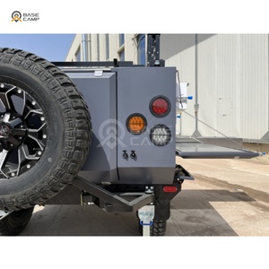 Remolque Plegable Multiusos para Autocaravana en Venta, Remolque Utilitario Plegable con Plataforma Plana, Autocaravana con <span class=keywords><strong>Techo</strong></span> Elevador - Product Image 5