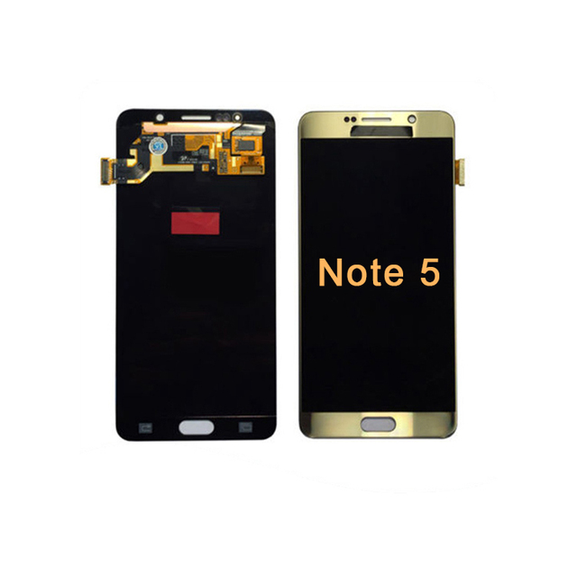 For Samsung Note 5 Lcd Touch Screen Digitizer Lcd for Samsung Galaxy Note 5 N920 Clone