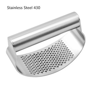 Presse-<span class=keywords><strong>ail</strong></span> à bascule en acier inoxydable 430 et 304, hachoir à <span class=keywords><strong>ail</strong></span> avec éplucheur et grattoir, vente chaude - Product Image 1