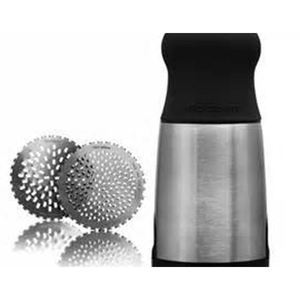 Râpe à fromage moderne en acier inoxydable LMK119 en gros, 2 lames à motifs, pour chocolat, beurre, aliments, écologique - Product Image 2