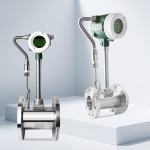 デジタルインテリジェント渦流量計、フランジ/ネジ式、遠隔操作可能、蒸気、圧縮空気、ガス用、4-20mA、RS485通信 - Product Image 1