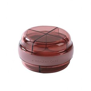 กล่องยาแบบพกพา 8 ช่อง 2 ชั้น กล่องใส่ยาแบบพกพา สำหรับจ่ายยา 7 วันต่อสัปดาห์ - Product Image 1