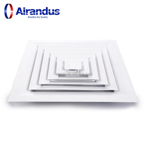 Difusor <span class=keywords><strong>de</strong></span> Aire <span class=keywords><strong>de</strong></span> Aluminio <span class=keywords><strong>de</strong></span> 4 Vías ZENGO CD-SB, Difusor <span class=keywords><strong>de</strong></span> Extracción <span class=keywords><strong>de</strong></span> Aire HVAC, Rejilla <span class=keywords><strong>de</strong></span> Ventana, Ventilación OBD, Aletas Opuestas, Adaptador <span class=keywords><strong>de</strong></span> Cuello para Amortiguador - Product Image 2