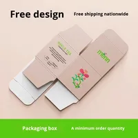 Boîte d'emballage cosmétique personnalisée en carton blanc pour crème visage avec impression UV, options de boîte surprise et de logo sur mesure