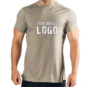 Camiseta Deportiva de Secado Rápido para Hombre, Transpirable, Informal, de Color Sólido, para Gimnasio, Fitness, Running y Deportes - Product Image 2