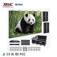Panneaux LED vidéo grand format XGC P3.91 pour location, 4K HDR, assemblage rapide, garantie 2 ans, utilisation en intérieur, CMS basé sur le cloud