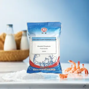 Water retention agent High Quality ZG629 Food Grade Blended Phosphate Additive for Shrimp and Shellfish mix phosphate