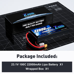 Zeee 고용량 FPV 드론 배터리 6S/7S/8S 23.1V 22000mAh 100C HV FPV 드론용 고전압 경량화 6S <span class=keywords><strong>Lipo</strong></span> 배터리 - Product Image 6