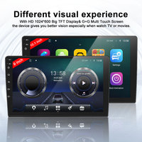 Autoradio 2 DIN 9 pouces avec CarPlay sans fil, Android Auto, DSP 48 bandes, commande au volant, caméra de recul, lecteur multimédia