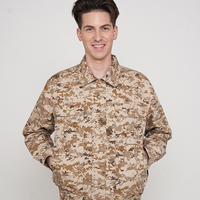 Veste de travail numérique camouflage désertique pour hommes en gros, veste tactique d'extérieur camouflage, uniforme camouflage avec logo personnalisé