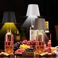 Lampe de bar à intensité variable portable, lampe de nuit rechargeable à LED, lampe de table à insérer dans une bouteille, lampe de bureau, lampe LED à brancher, lumière de bar et de restaurant