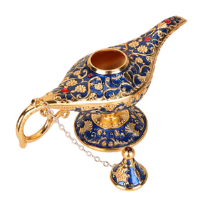 Nuevo regalo <span class=keywords><strong>de</strong></span> Rusia, lámpara mágica <span class=keywords><strong>de</strong></span> Aladino, hojalata, artesanías europeas Retro, esmalte <span class=keywords><strong>de</strong></span> aleación, lámpara <span class=keywords><strong>de</strong></span> deseos <span class=keywords><strong>de</strong></span> diferentes colores, adornos artesanales - Product Image 2