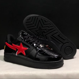 <span class=keywords><strong>Zapatillas</strong></span> de Running Estilo Bapees para Hombre, Cuero Sintético, Algodón, Camuflaje, Transpirables, Diseño de Tiburón, Duraderas, con Función de Masaje - Product Image 1