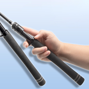 <span class=keywords><strong>Canne</strong></span> à pêche spinning/<span class=keywords><strong>casting</strong></span> légère et rapide en fibre de carbone, 1,98 m, <span class=keywords><strong>2</strong></span> brins, pour la pêche au saumon, au bar et au petit orme en eau douce et salée - Product Image 4