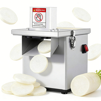 Commerciële groente- en fruit snijmachine motor 220V laag geluidsniveau 200W voor ziekenhuizen, gezondheidszorg, keukens, bakkerijen en fruitverwerking