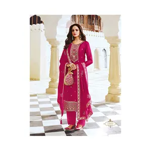 Haute sur demande Mariage et Fête Occasion Designer Jisa Sanam Salwar Costume pour les femmes au prix de gros