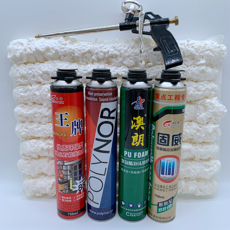 Insulation Polyurethane Foam Expanding Foam Expanding 1 Component PU Foam Spray