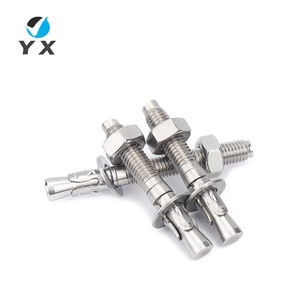 Pernos de Expansión con Cabeza Hexagonal, Acero Inoxidable 304, M6 M8 M10 M12, para Contratistas, Empaque a Granel - Product Image 2