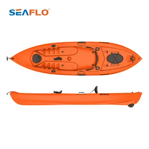 SEAFLO Good Price HDPE Plastic Boat 10ft Fishing Kayak Equipped With Front And Rear Storage Compartments Recessed Fishing Rod Mo