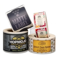 Étiquettes personnalisées imperméables pour produits pharmaceutiques, adhésives, pour emballages alimentaires et bouteilles en verre, imprimante d'étiquettes d'expédition