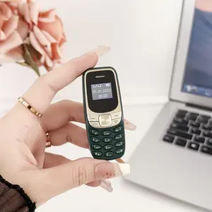 Ponsel Porket Mini, ponsel Keypad kecil termurah BM35