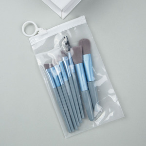 Ensemble de 8 Mini Pinceaux de Maquillage Portable, Doux Synthétiques pour Poudre, Fond de Teint, Ombre à Paupières, Sourcils, Lèvres – Trousse de Voyage - Product Image 5