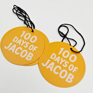 Etiquetas Colgantes de Papel Ecológicas Personalizadas con Acabado en Relieve, Logotipo Impreso en Serigrafía, Etiquetas para Prendas, Joyería, Bolsos y Zapatos - Product Image 3