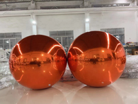 2025 Tente Gonflable Imperméable et Résistante aux Intempéries, Type Boule Miroir et Globe de Neige, Arche de Ballons, Logo Personnalisé, Installation Facile, Fournitures de Fête