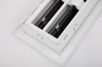 Grille de registre de diffuseur d'air à fente linéaire en aluminium moderne pour système de climatisation de salon Cosmos