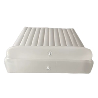 Mobilier convertible de matelas gonflable double moderne avec oreiller pour le camping et l'hôpital