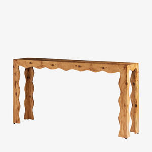 طاولة عرض خلفية أريكة بسيطة حديثة بالأسى الأمريكية مناسبة لمدخل المنزل أو الفندق أو الممر أو البهو - Product Image 1