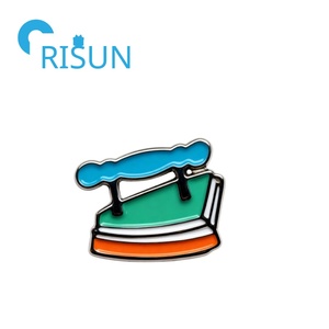 Prensa de Metal personalizada para lavandería, Pin esmaltado de hierro, insignia de diseñadores de <span class=keywords><strong>costurera</strong></span>, broche de regalo de joyería, máquina de planchar de costura, alfileres de solapa - Product Image 6