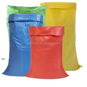 Bolsa Tejida de Polipropileno Ecológica a Precio de Fábrica, Saco Transparente de 50 kg, Bolsa de Plástico de Polietileno, Bolsa de Cemento Tejida de Polipropileno - Product Image 1