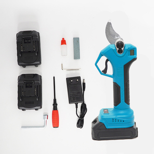 Sécateur électrique sans fil 18V, moteur sans balais, lame SK5, bleu, à batterie, coupe progressive, télescopique, poignée en caoutchouc - Product Image 1