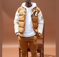 Veste d'hiver Fugu de qualité supérieure en gros, veste respirante imprimée en 3D tendance pour hommes, fabricant de vestes d'hiver personnalisées