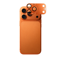Protecteur d'objectif d'appareil photo en aluminium pour iPhone 17 avec fonction interchangeable