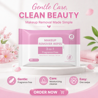 Lingettes démaquillantes réutilisables imperméables en tissu biodégradable pour le visage, vente en gros, ODM, OEM, marque privée