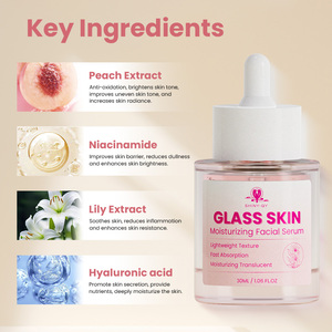 Tùy Chỉnh Hàn Quốc Thủy Tinh Da Đào Axit Hyaluronic Công Thức Sâu Trẻ Hóa Nâng Làm Săn Chép Đốm Tối Điều Chỉnh Ánh Sáng Huyết Thanh - Product Image 5