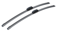 Jeu de balais d'essuie-glace avant pour Peugeot 206 2001-2006, tailles 14''-28'', haute qualité, universels, plats, pour pare-brise de voiture, fournisseur OE