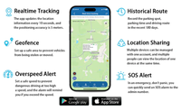 Localizador GPS para Vehículos Winnes TK818 4G con Cargador Inalámbrico para Encendedor de Cigarrillos y Seguimiento por Aplicación iOS y PC