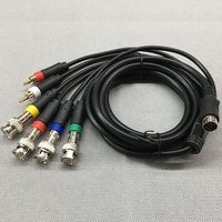 1,8M RGB/RGBS RCA-Komponentenkabel für Sega Saturn Komponentenkabel für SEGA SS RGBS-Kabel