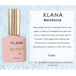 Klana - Esmalte de Uñas en Gel de 15 ml, Sin Necesidad de Limpiar, Alto Brillo, Capa Superior Brillante, Larga Duración, Transparente, para Acrílico, Requiere Lámpara UV LED, para Uso Doméstico, Manualidades, Regalo - Product Image 5